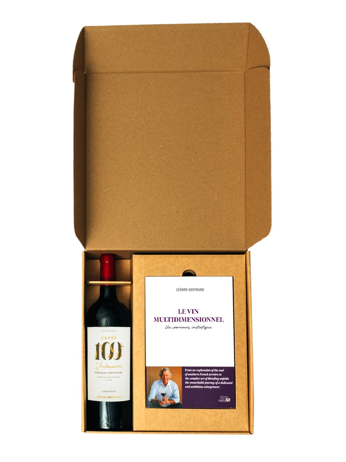 Geschenkdoos boek met de fles