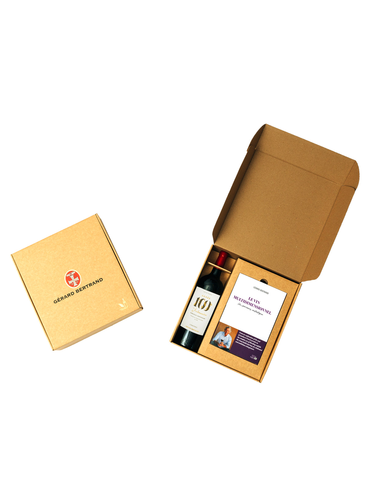 Geschenkdoos boek met de fles