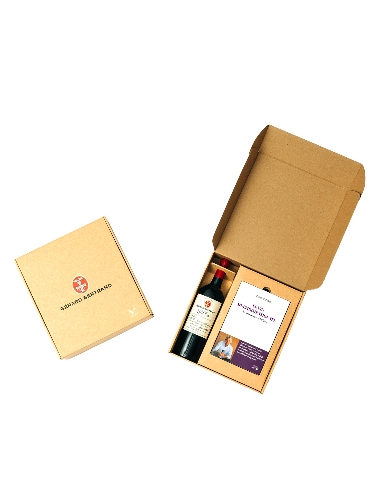 Geschenkdoos boek met de fles