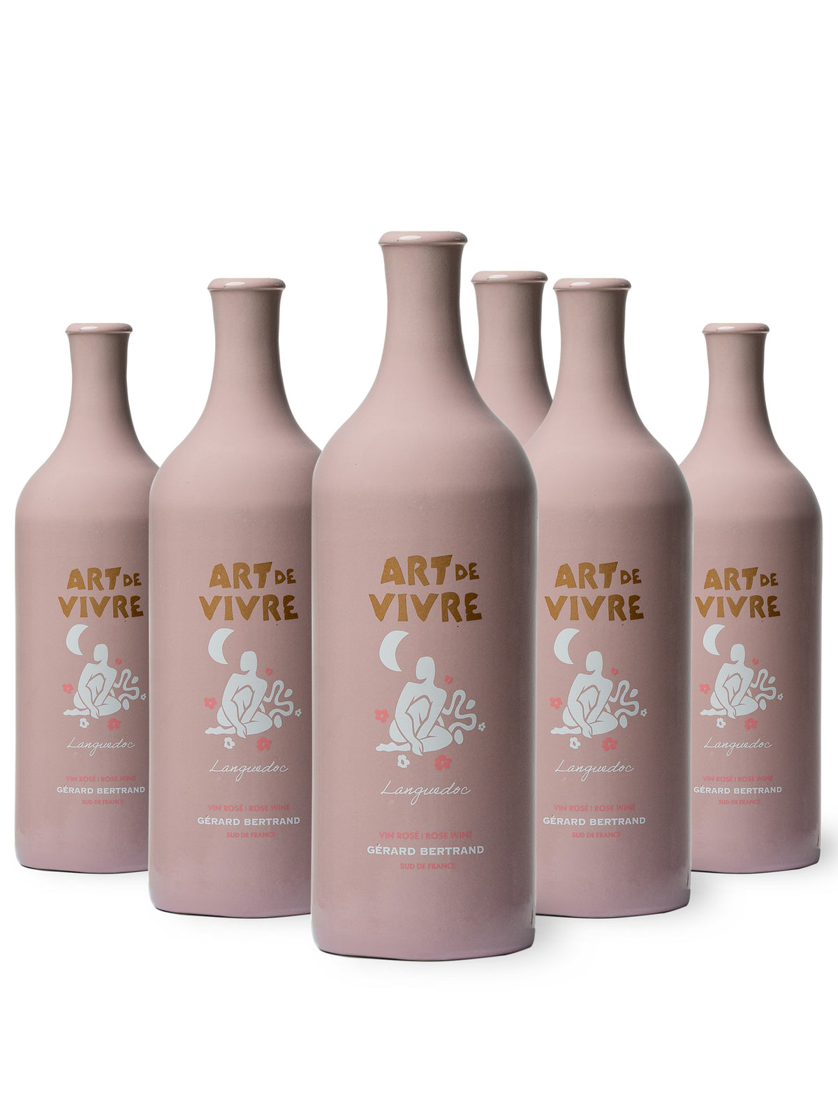 Art de Vivre roséwijn 2024 AOP Languedoc lot 6 flessen 75cl - Gérard Bertrand