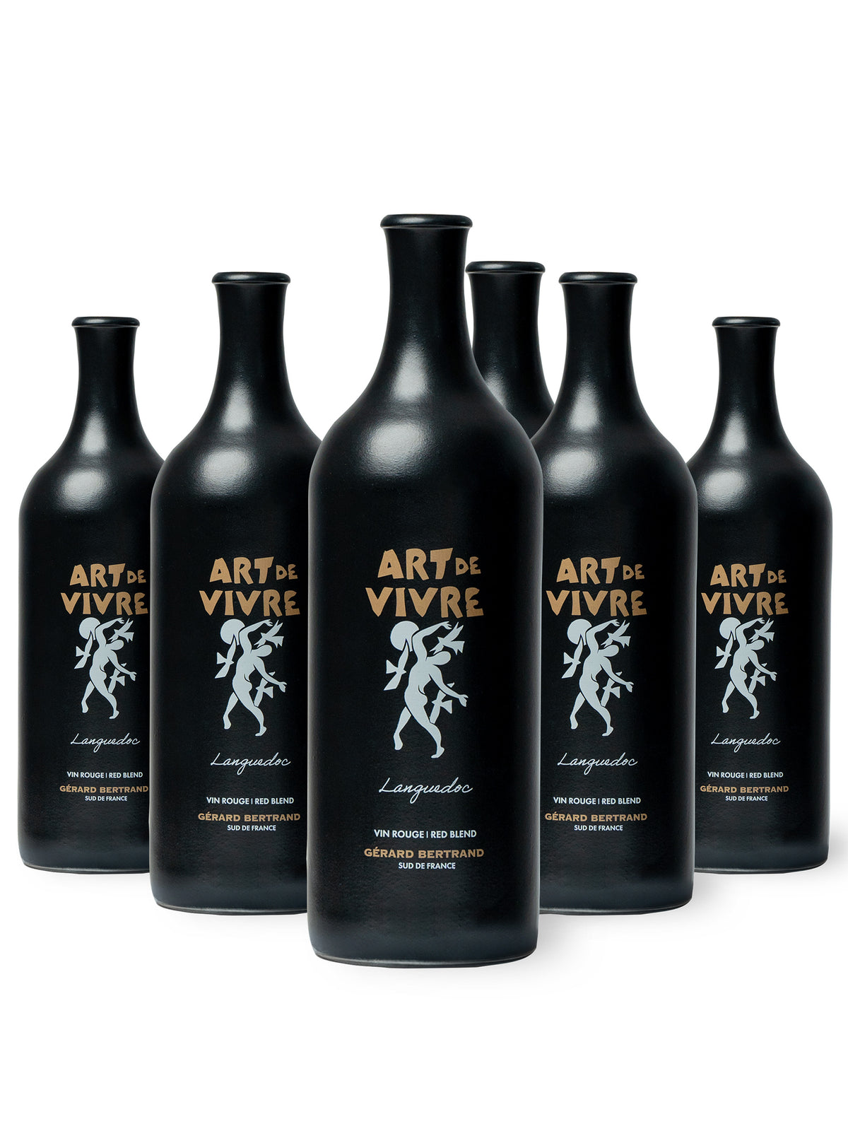 Art de Vivre rode AOP Languedoc 75cl 2021 set van 6 flessen - Gérard Bertrand