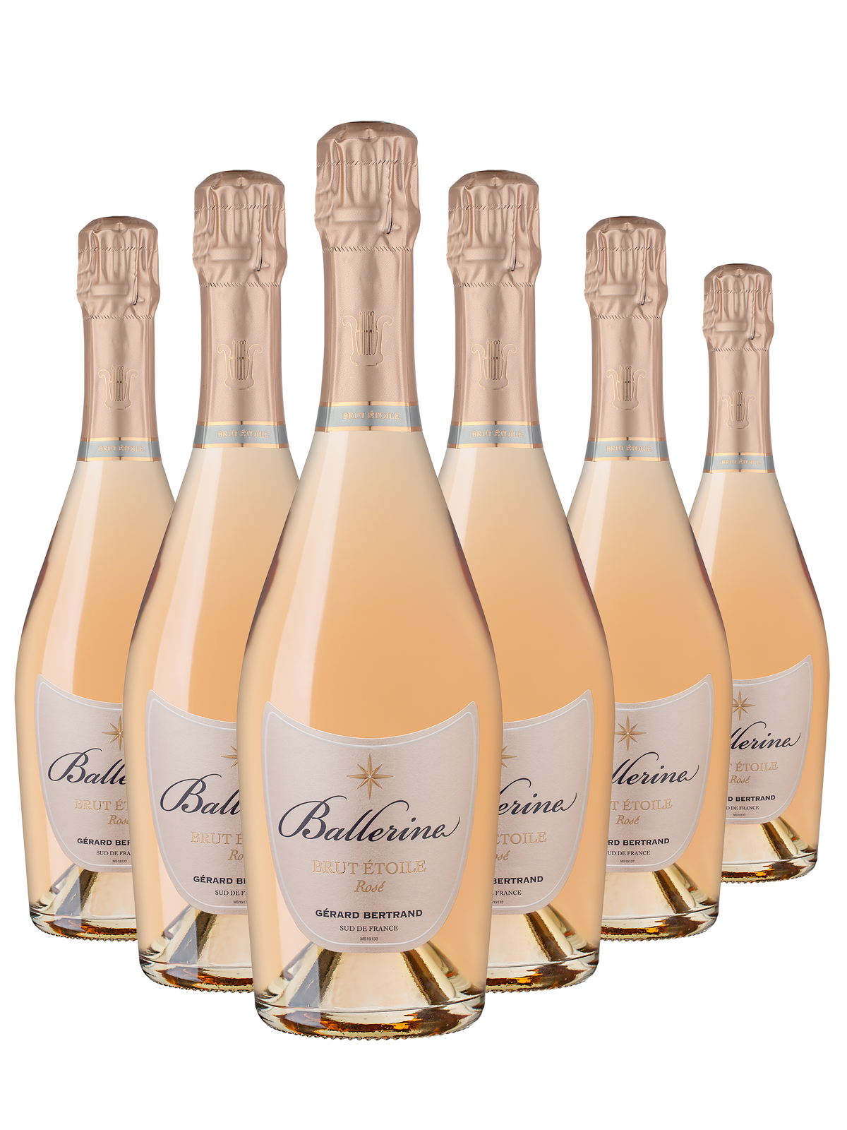 Ballerine Brut Etoile Rosé 6x75cl - Gérard Bertrand