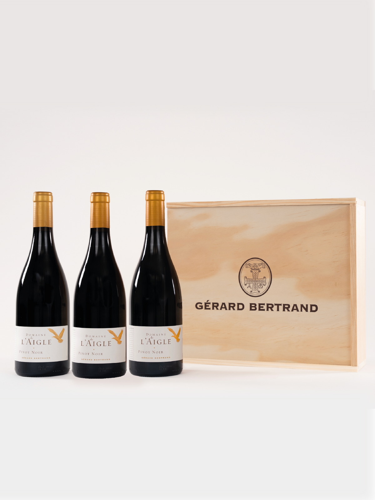 Geschenkdoos Domaine de l'Aigle Pinot Noir 2023 - Gérard Bertrand