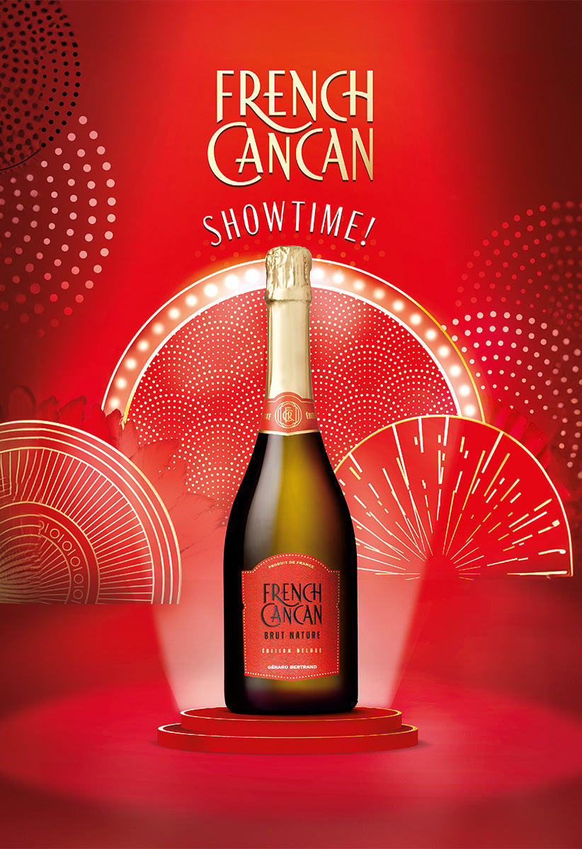 French Cancan Brut Nature Bio 2023 Lot 6 Flessen 75cl - Gérard Bertrand