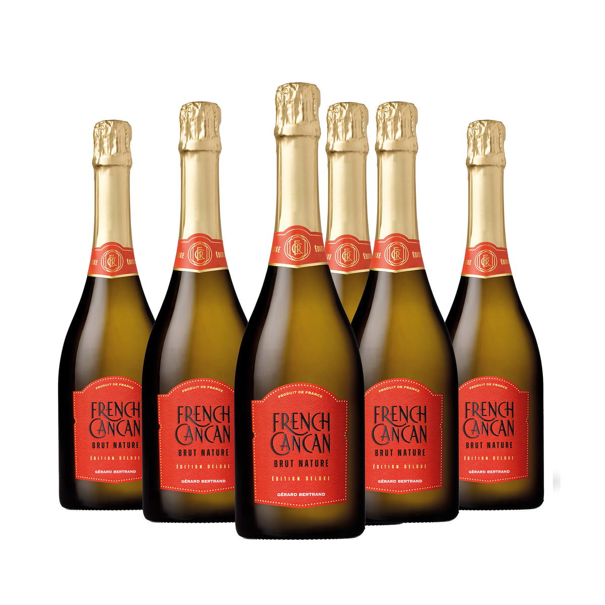 French Cancan Brut Nature Bio 2023 Lot 6 Flessen 75cl - Gérard Bertrand