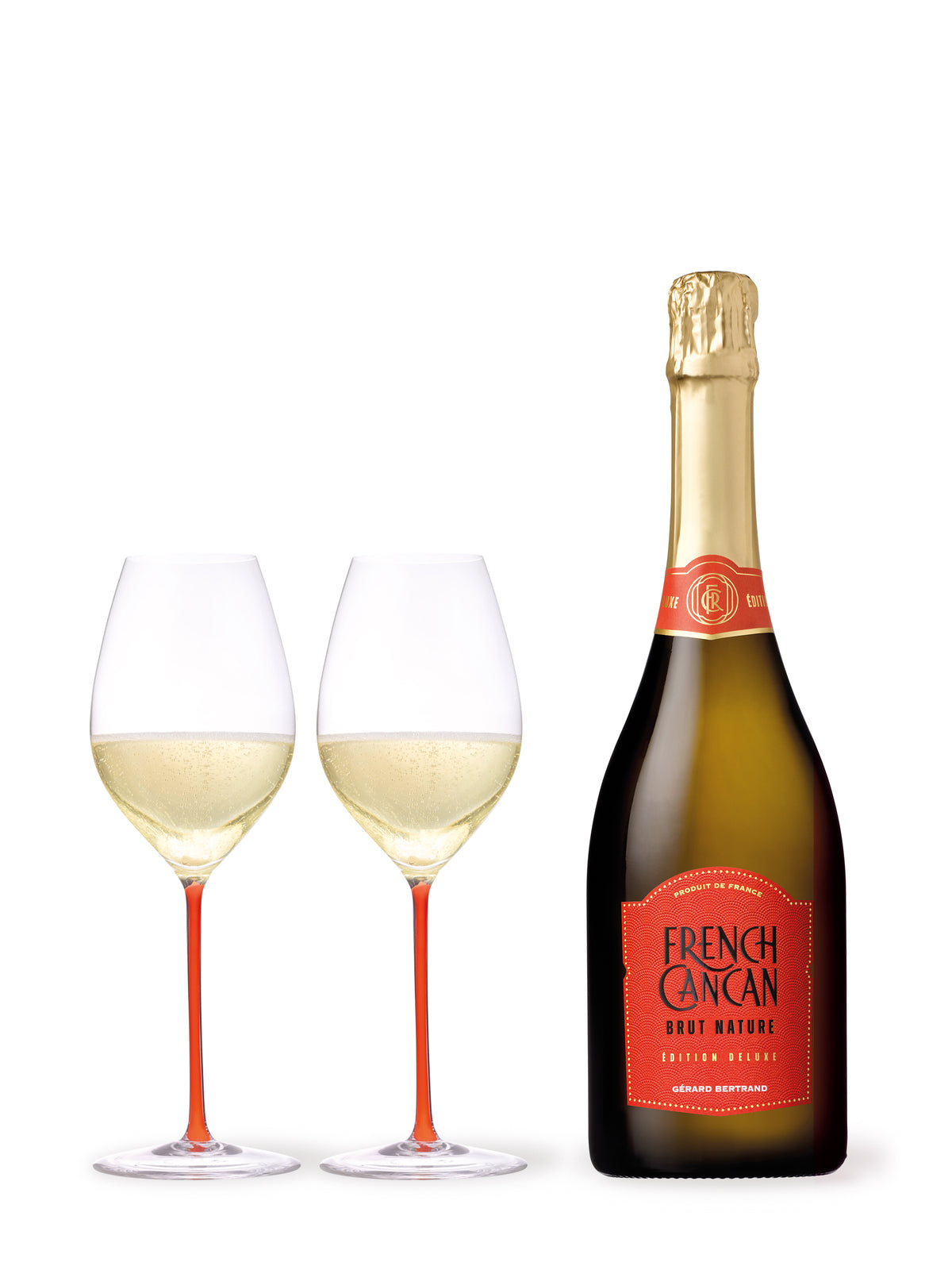 French Cancan Brut Nature Bio 2023 Lot 6 Flessen 75cl - Gérard Bertrand