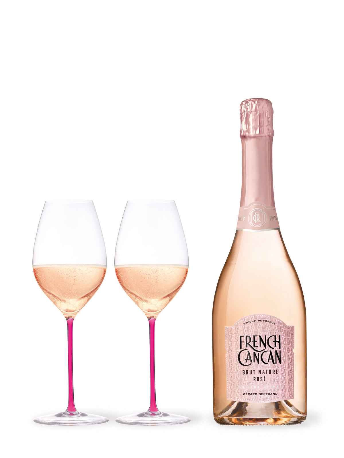 French Cancan Brut Rosé Bio Lot 6 Flessen 75cl - Gérard Bertrand