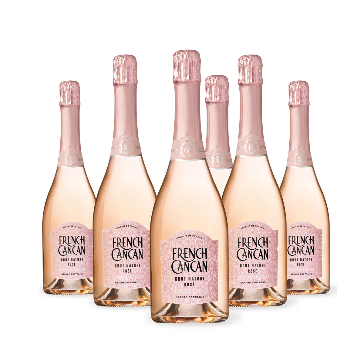 French Cancan Brut Rosé Bio Lot 6 Flessen 75cl - Gérard Bertrand