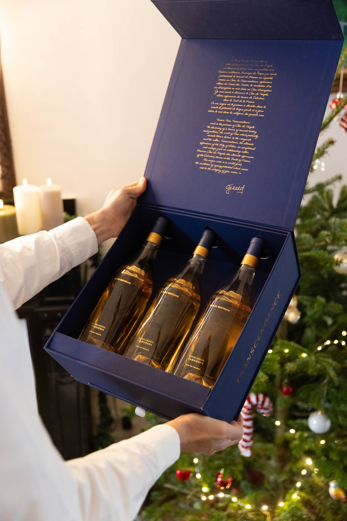 Geschenkdoos Clos du Temple met zijn collector-boek