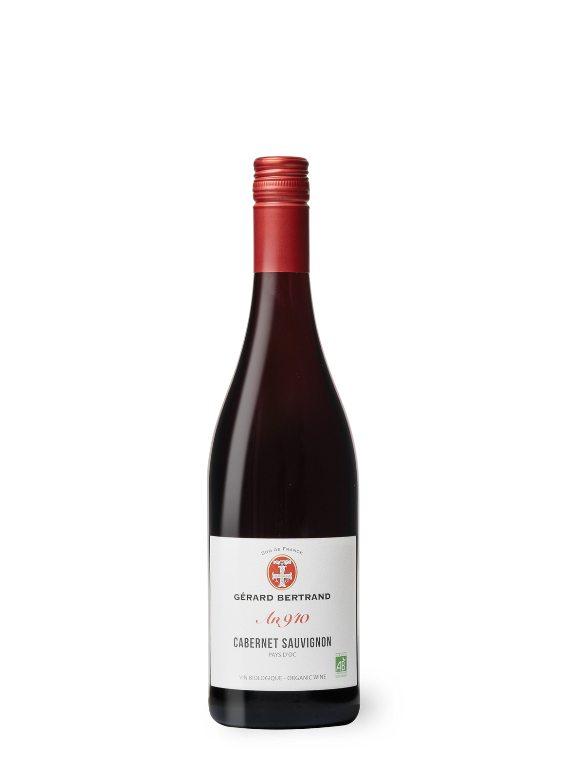 Héritage "An 940" Cabernet Sauvignon 2022 75cl Bio - Gérard Bertrand