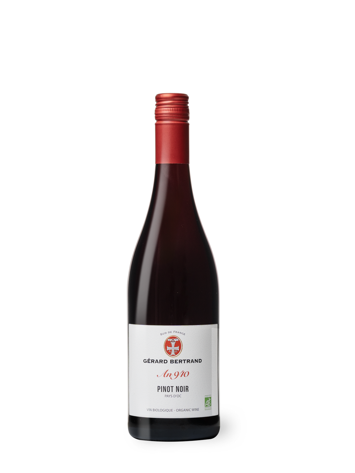 Héritage "An 940" Pinot Noir 2023 75cl Bio - Gérard Bertrand