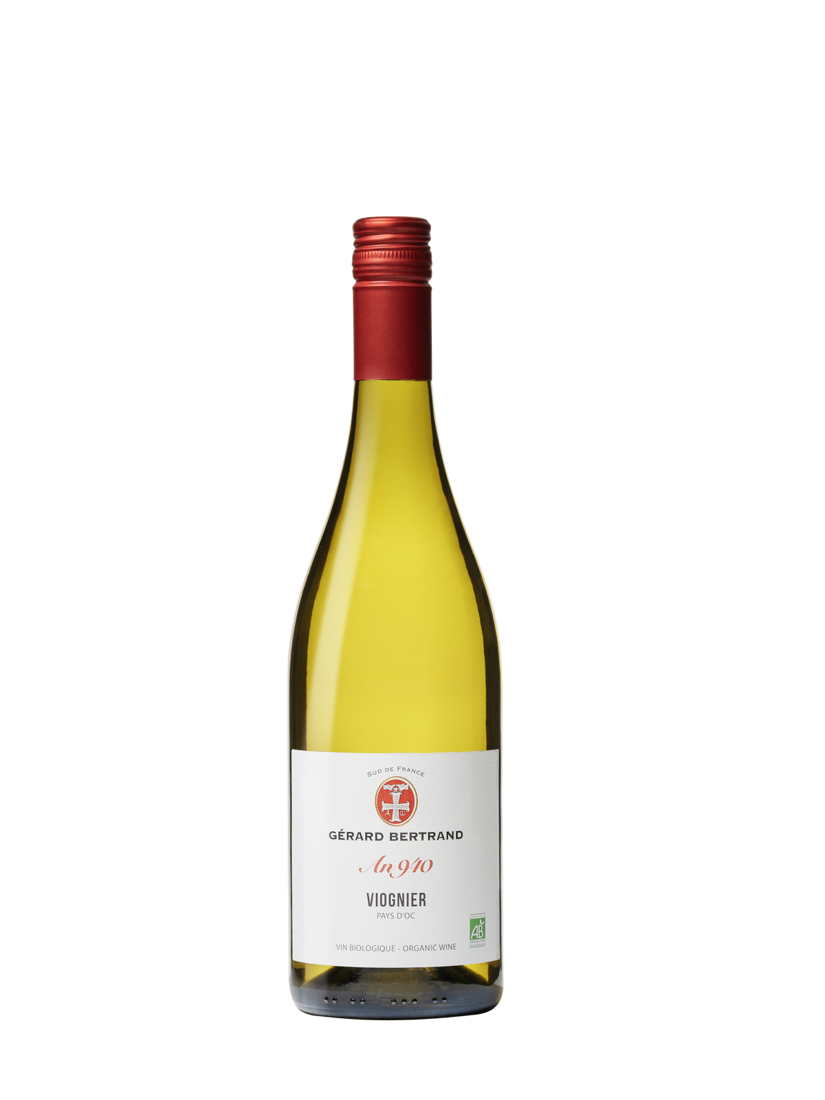 Héritage "An 940" Viognier 2023 75cl Bio - Gérard Bertrand