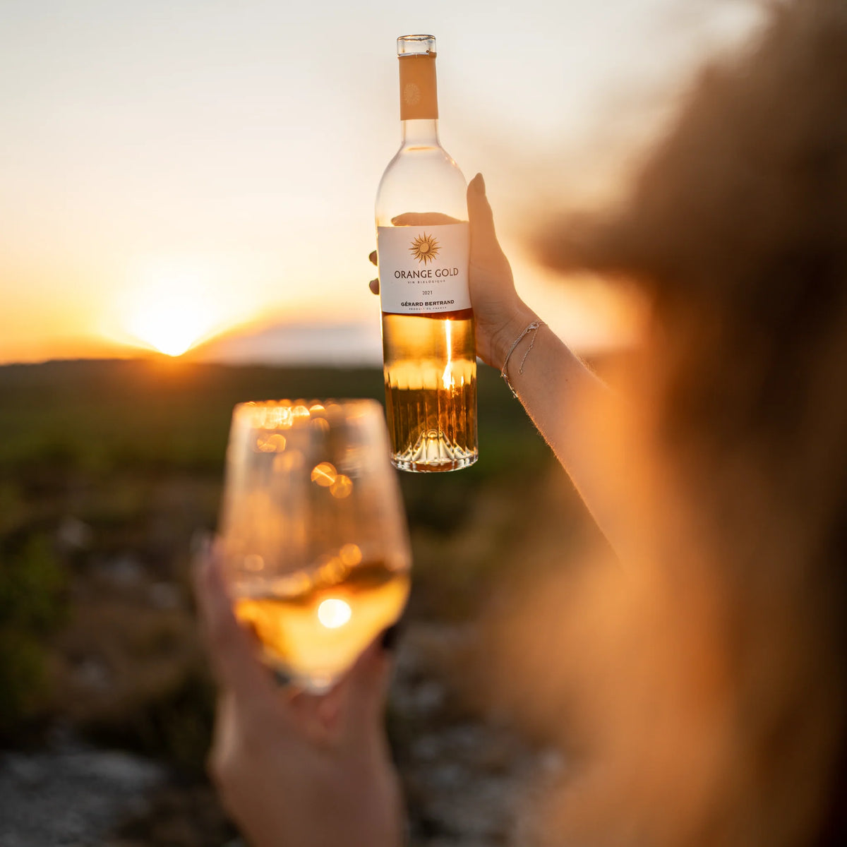 Oranje Goud biologisch Vin de France 2023 – Partij van 6 flessen 75cl oranje wijn