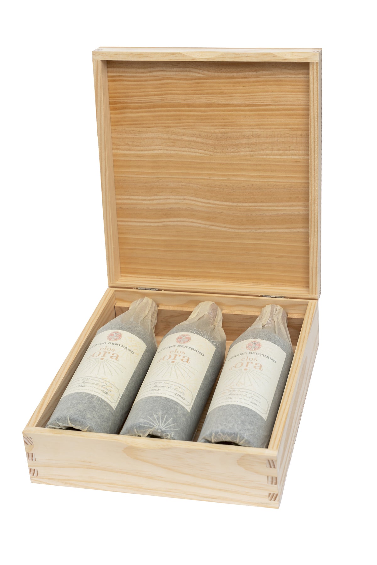 Clos d'Ora Caisse Amour 3 jaargangen 2018, 2019 en 2020 - gelimiteerde serie - Gérard Bertrand