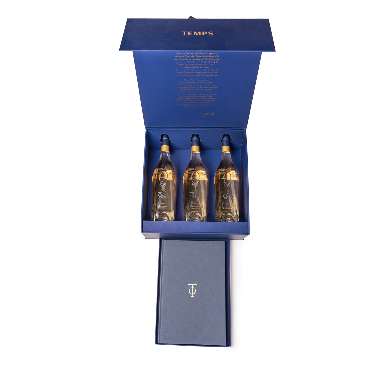 Geschenkdoos Beperkte Editie Verticale 3 Jaargangen Clos du Temple - Gérard Bertrand