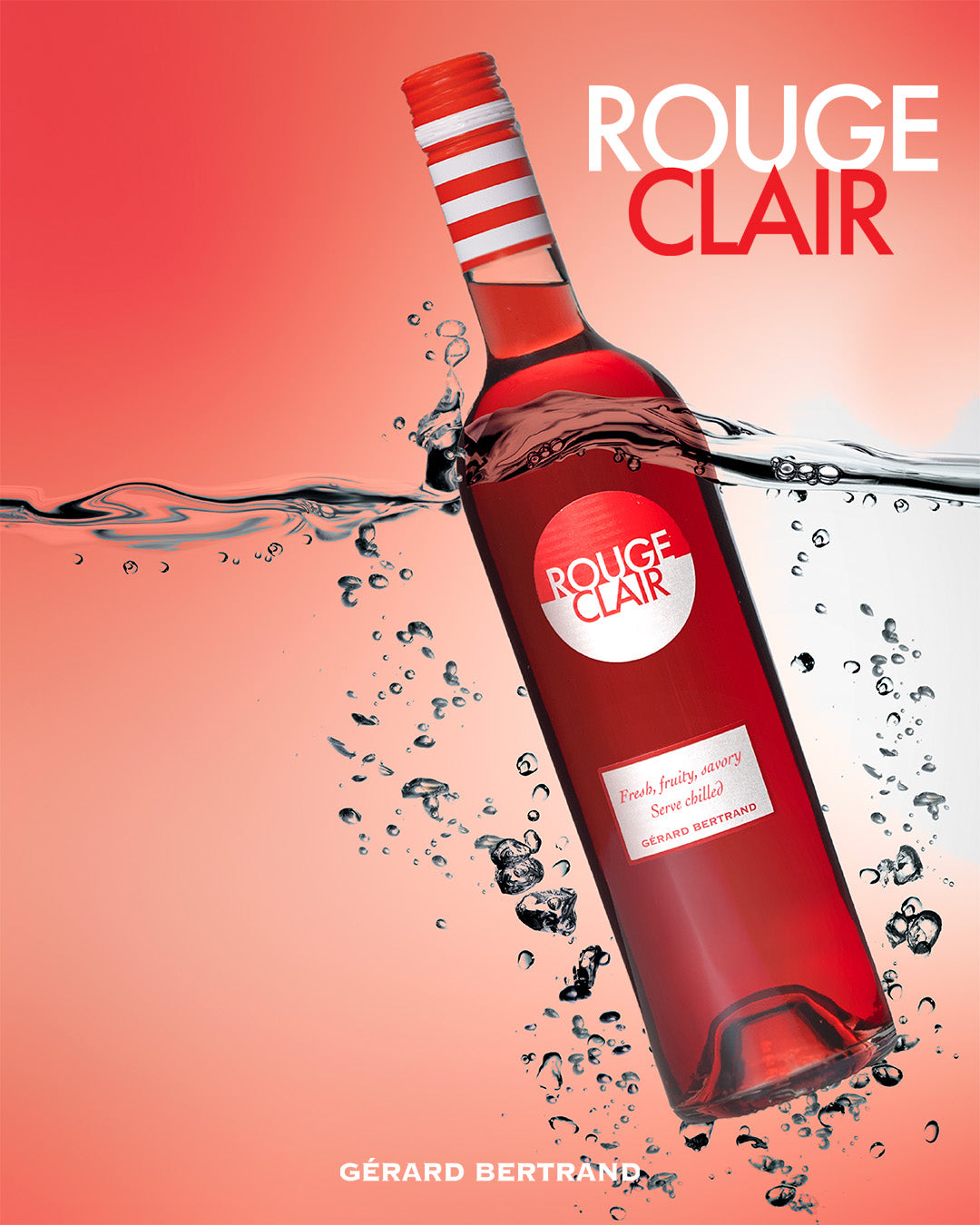 Rouge Clair Speciale Aanbieding 12 Flessen 75cl en Emmer Cadeau - Gérard Bertrand