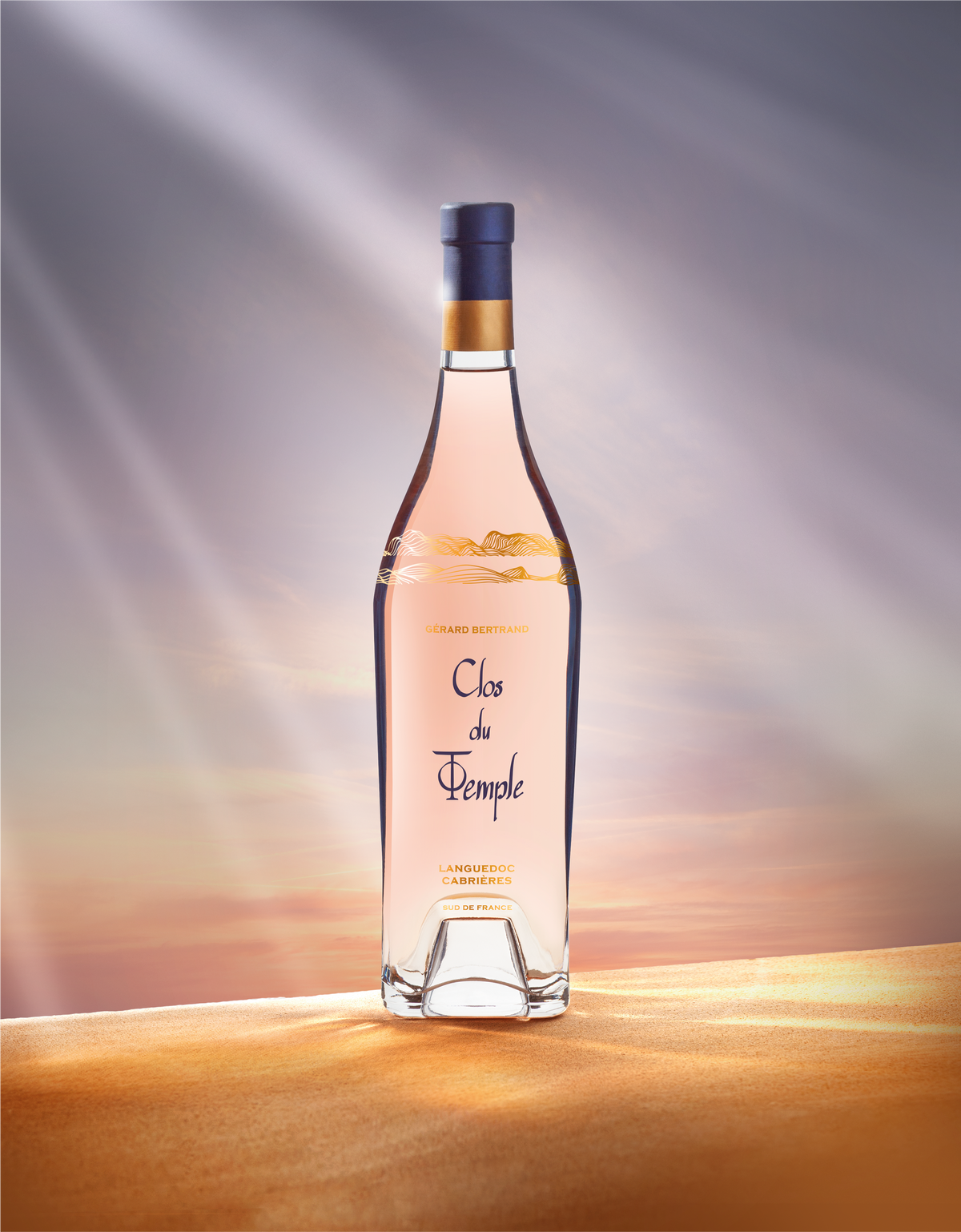 Clos du Temple 75cl met zijn geschenkverpakking - Gérard Bertrand