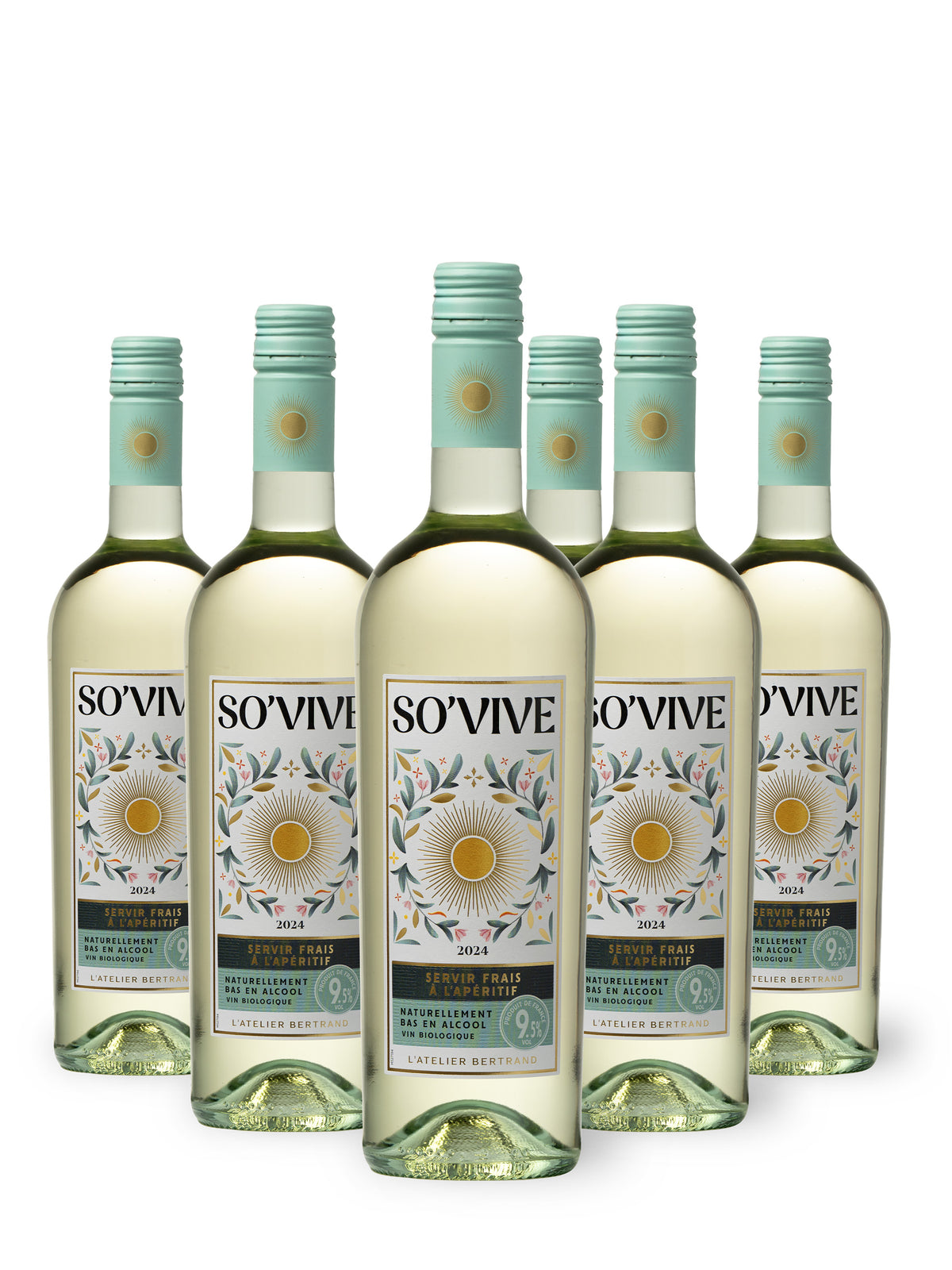 So'Vive biologische witte wijn Lot 6 flessen 75cl - Gérard Bertrand
