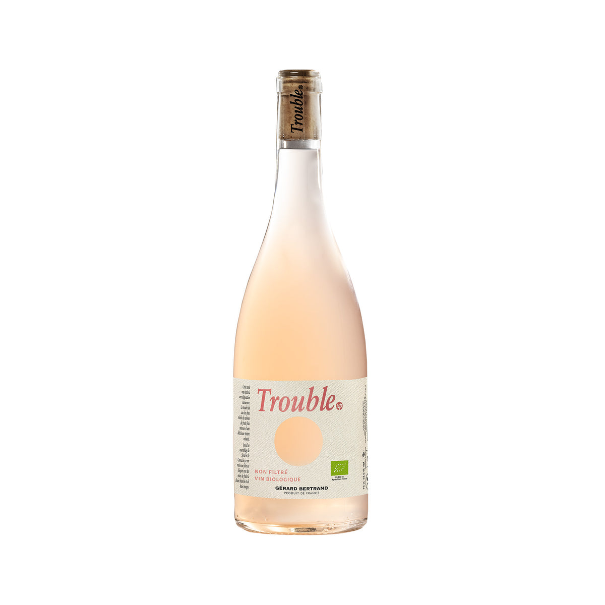 Trouble xp biologische roséwijn niet gefilterd 2024 75cl - Gérard Bertrand