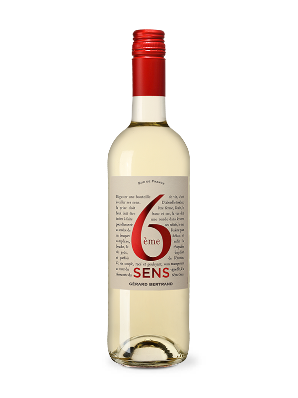 6ème sens biologische witte wijn 2024 75cl schroefdop - Gérard Bertrand
