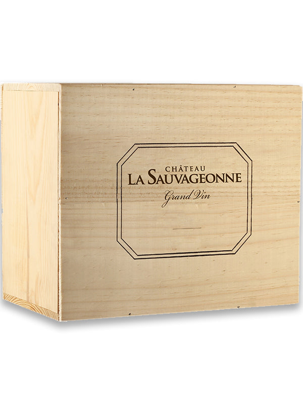 Château La Sauvageonne Grand Vin Rood 2022 Houten Kist 6 Flessen 75cl - Gérard Bertrand