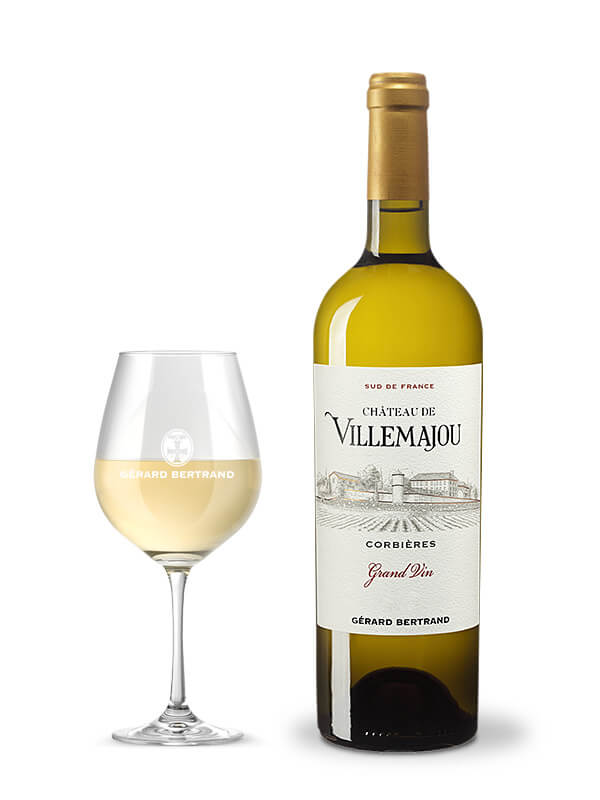 Château de Villemajou Grand Vin 2023 75cl witte wijn corbières - Gérard Bertrand