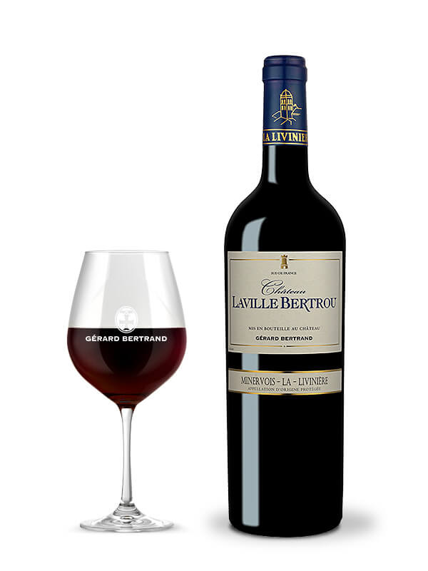 Château Laville Bertrou rode wijn 2018 Magnum 1,5L met houten kist - Gérard Bertrand