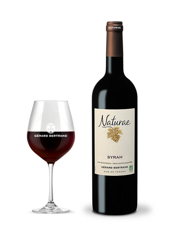 Naturae Syrah 2023 lot 6 flessen 75cl biologische rode wijn zonder sulfieten vegan - Gérard Bertrand