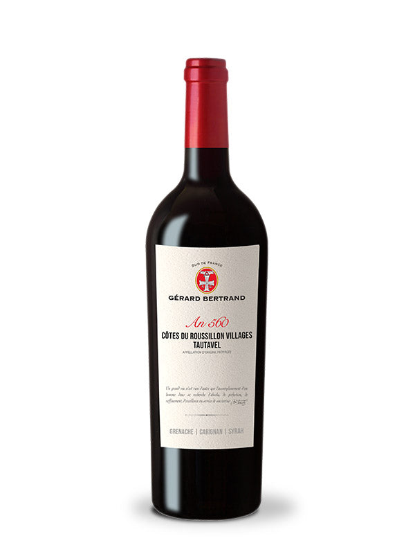 Gerard Bertrand-Héritage Tautavel-An 560-Grenache, Carignan, Syrah-AOP Côtes du Roussillon Villages Tautavel