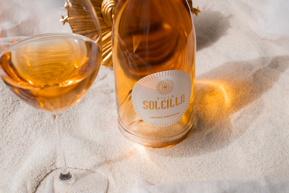 Villa Soleilla Coffret 2022 houten kist 6 flessen 75cl biodynamische oranje wijn - Gérard Bertrand