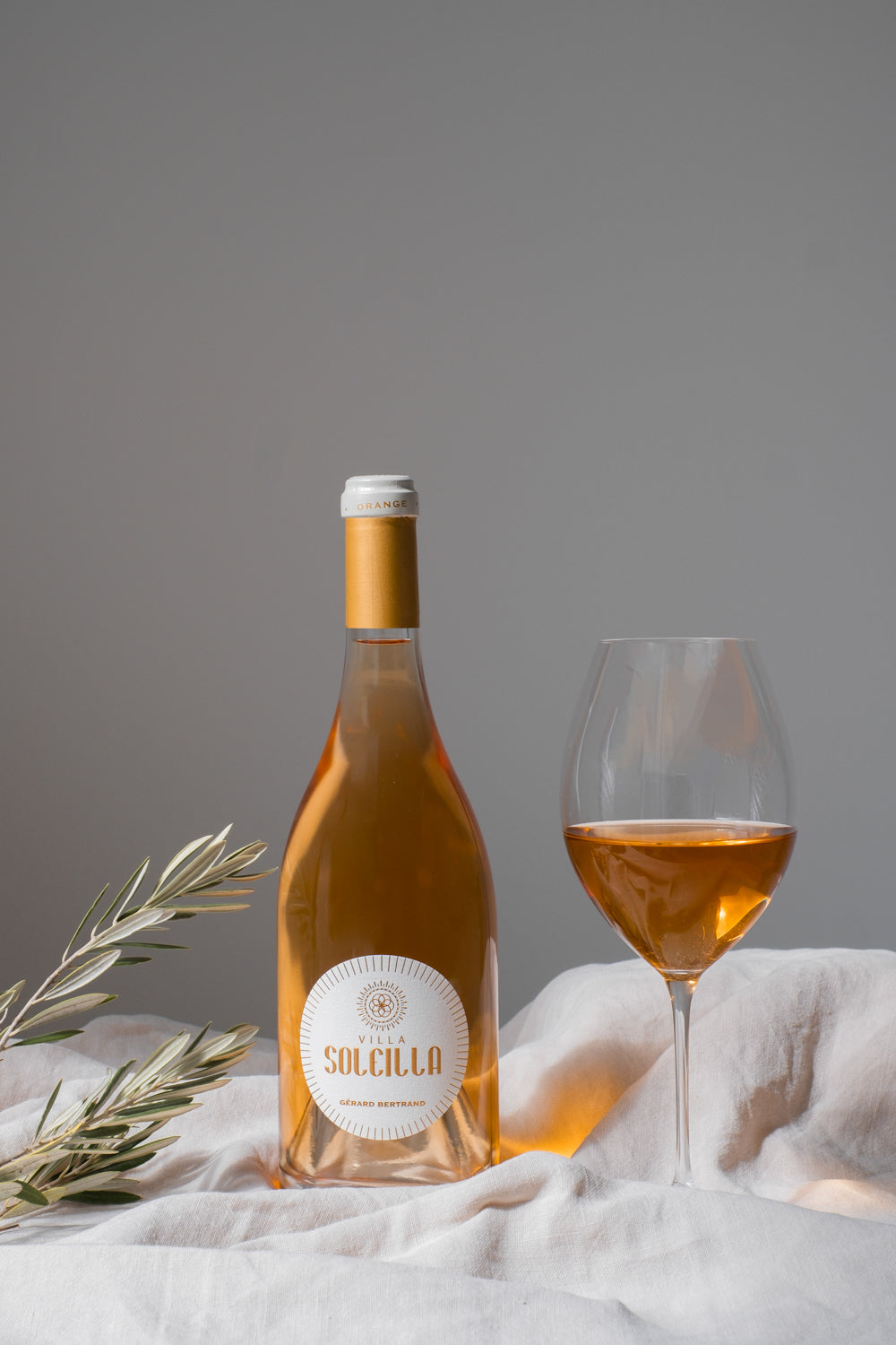 Villa Soleilla Coffret 2022 houten kist 6 flessen 75cl biodynamische oranje wijn - Gérard Bertrand
