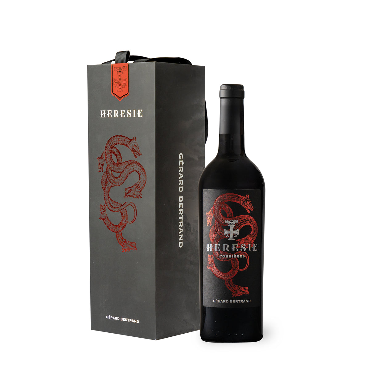 Cadeau-etui Hérésie Rood 2021 75cl - Gérard Bertrand 