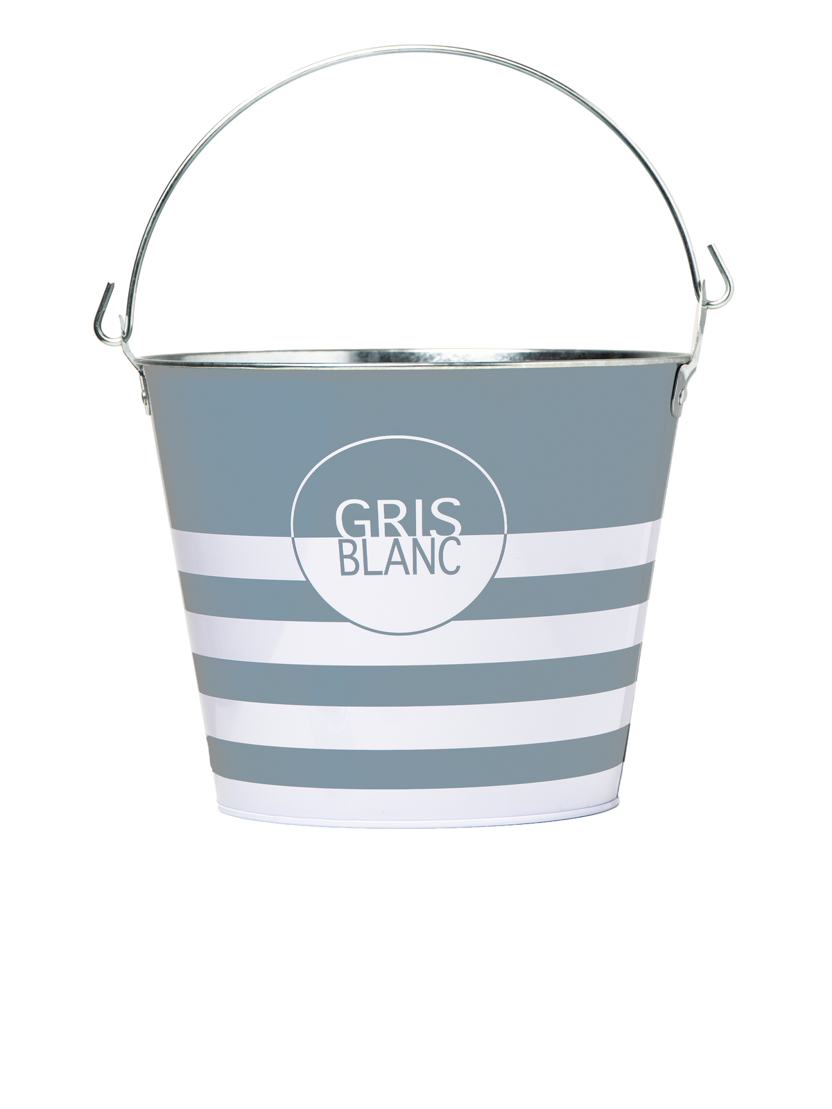 Metalen ijsemmer Gris Blanc