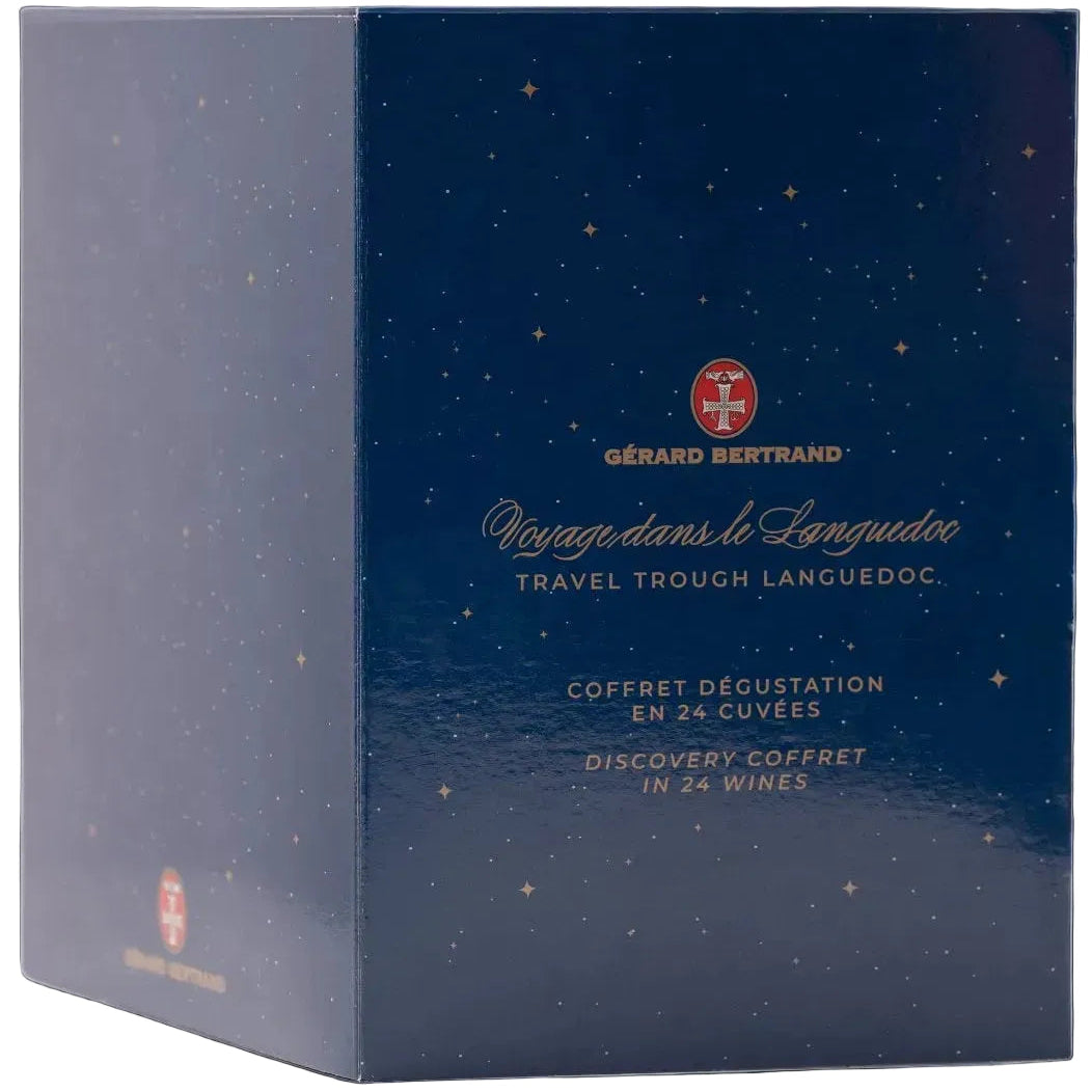 Adventskalender met 24 prestigieuze wijncuvées van Gérard Bertrand – editie 2026