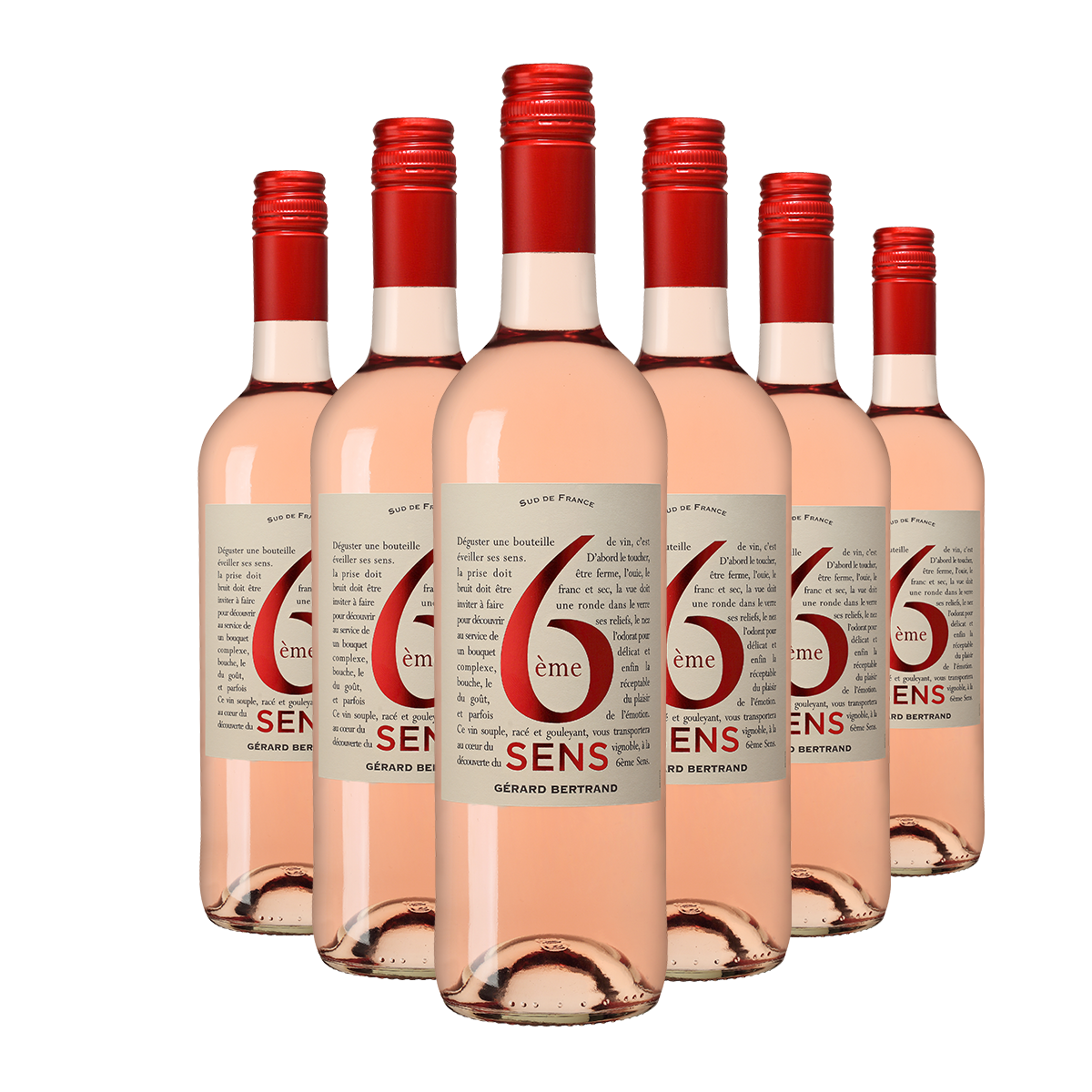 6ème sens biologische roséwijn 2024 Lot 6 Flessen 75cl - Gérard Bertrand 
