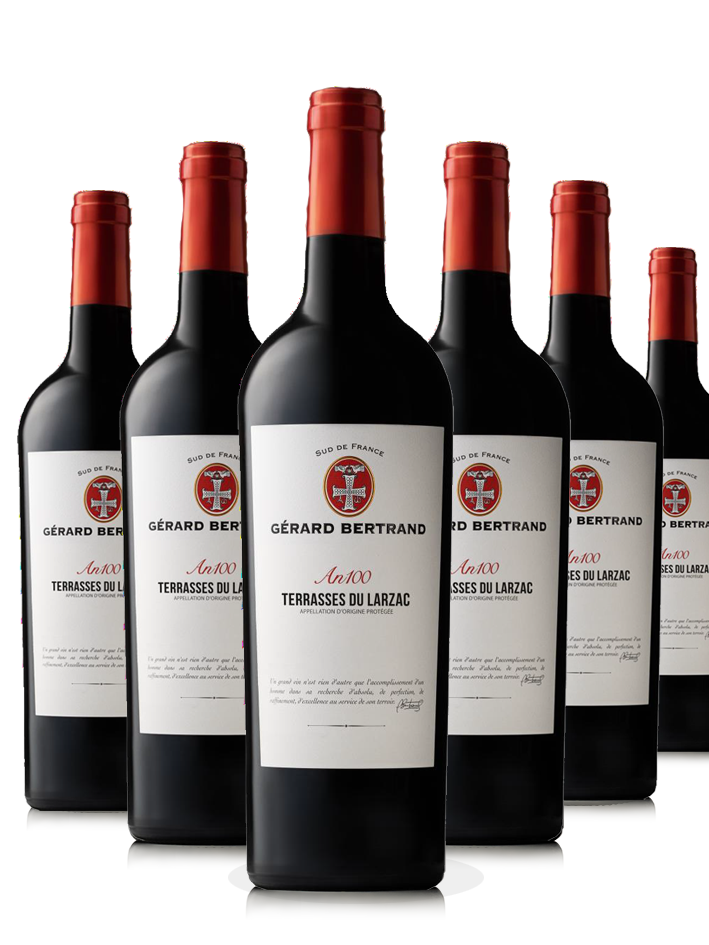Héritage "An 100" Terrasses du Larzac 2021 Lot van 6 flessen 75cl - Gérard Bertrand 