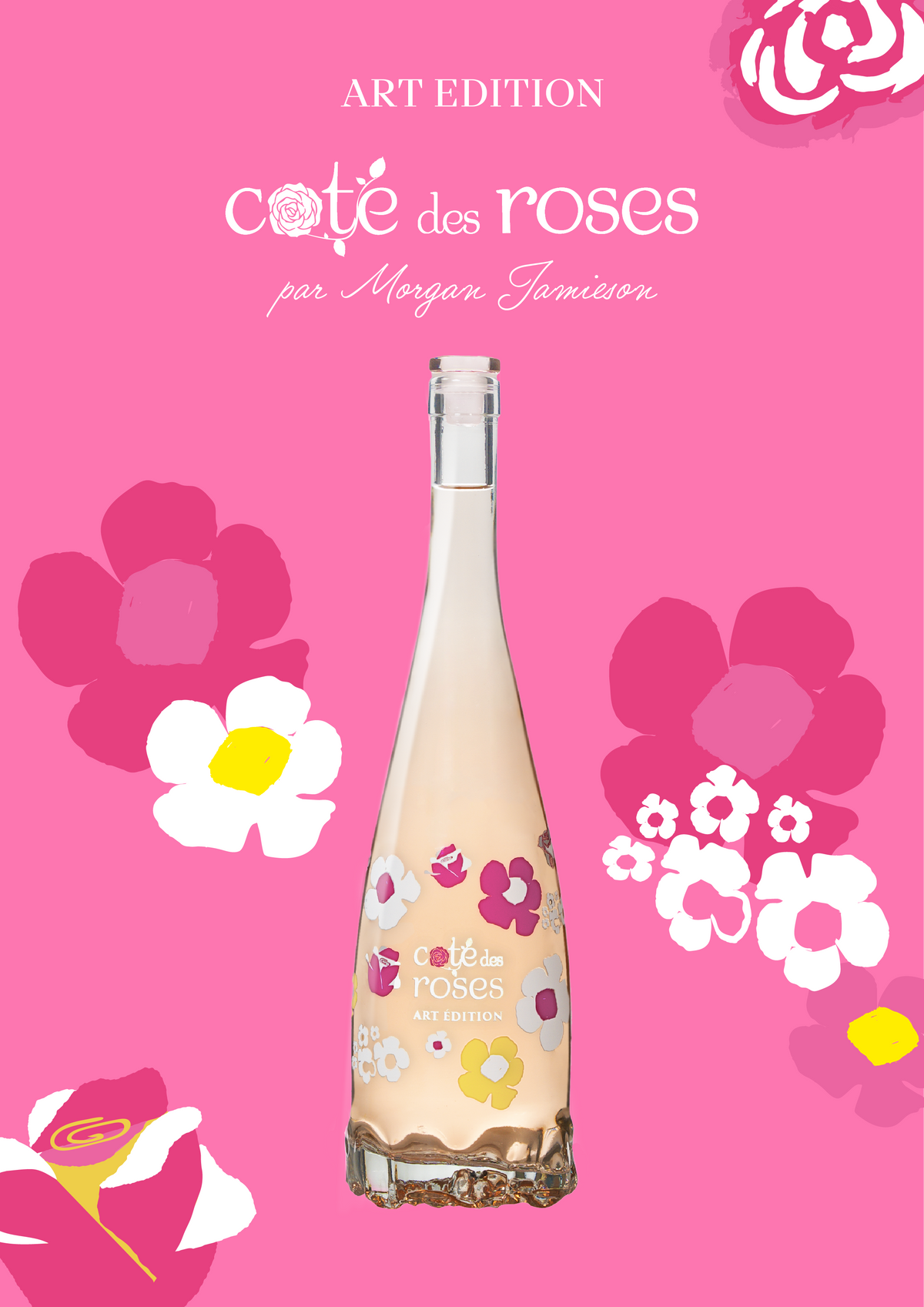 Cote des Roses Art Édition rosé 2023 Lot 6 Flessen 75cl - Gérard Bertrand 