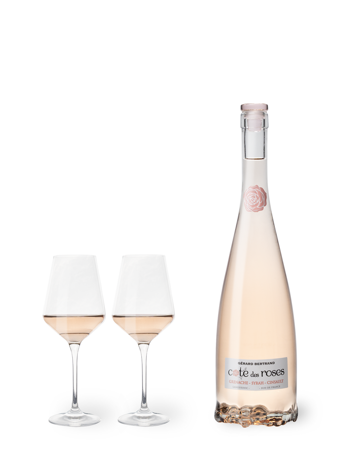 Cote des Roses roséwijn 6 halve flessen 37,5cl 2024 - Gérard Bertrand 