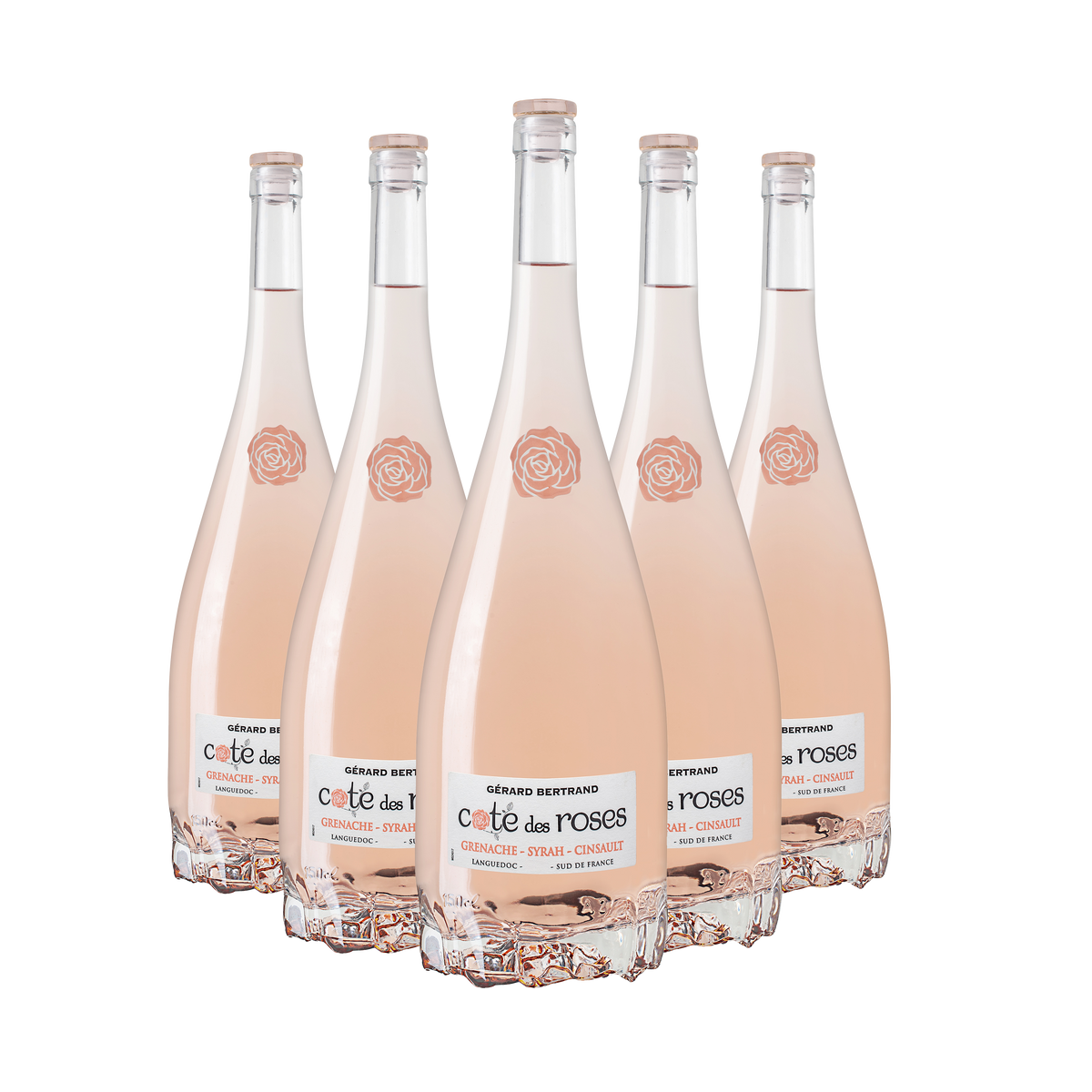 Cote des Roses rosé 2024 Magnum lot 6 flessen - Gérard Bertrand 