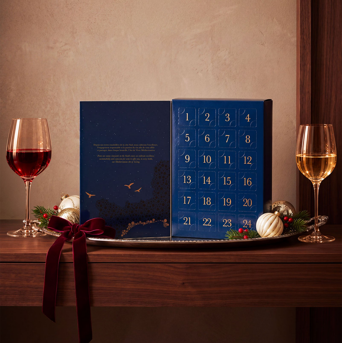 Adventskalender met 24 prestigieuze cuvées van Gérard Bertrand – editie 2026 - Gérard Bertrand 