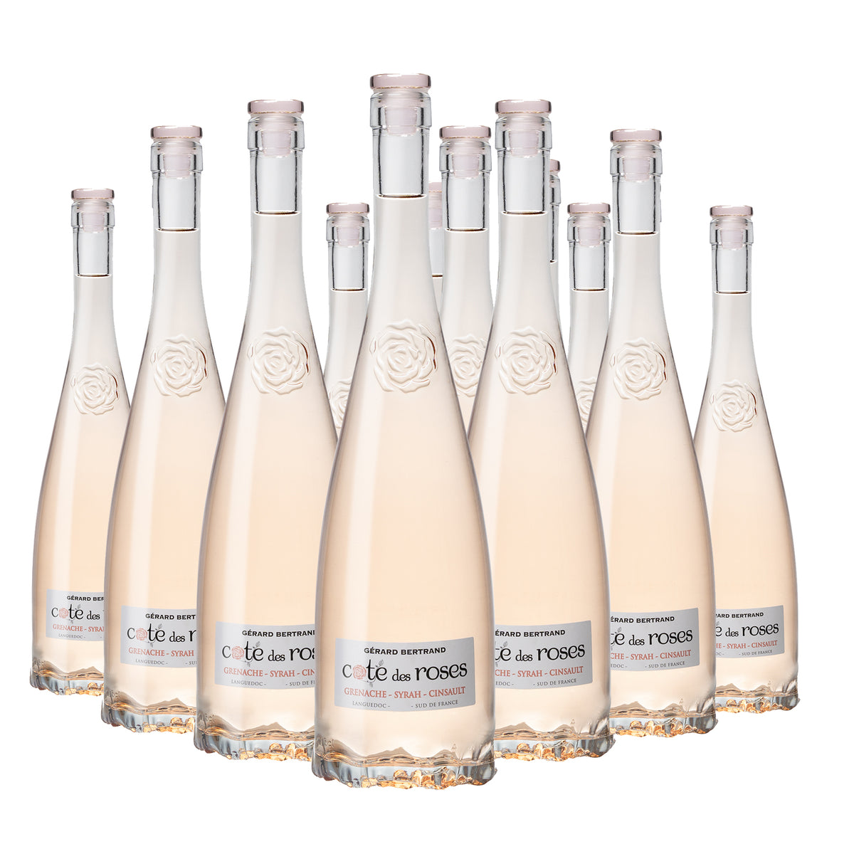 Cote des Roses rosé 2024 Lot 12 flessen van 75cl - Gérard Bertrand 