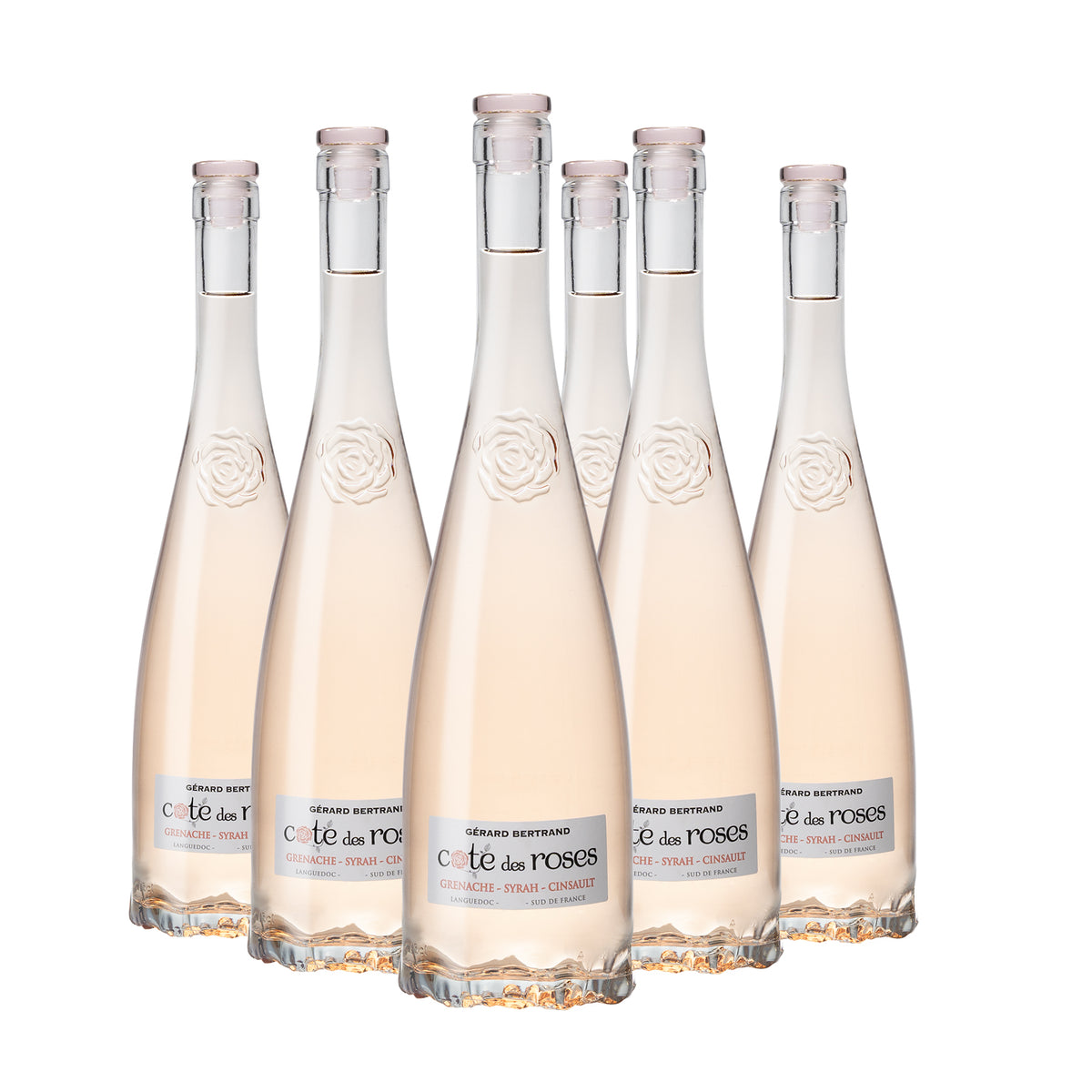 Cote des Roses rosé 2024 Lot 6 flessen 75cl - Gérard Bertrand 