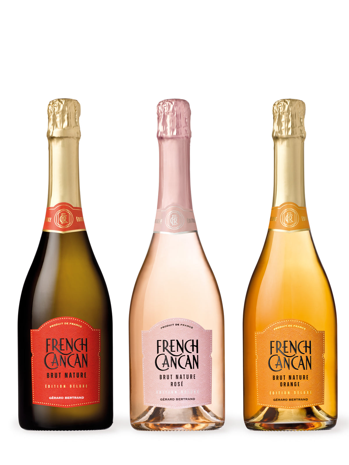 French Cancan Brut Oranje Biologisch Vin de France 2023 – Partij van 3 flessen 75cl oranje wijn