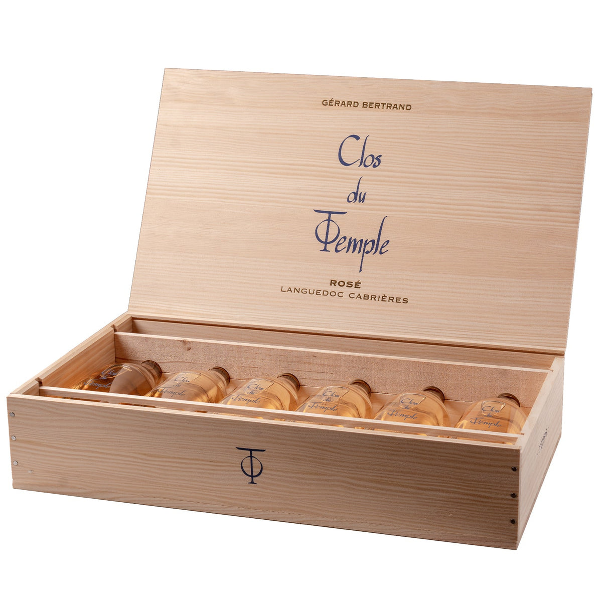 Geschenkdoos Gelimiteerde Editie Verticale 6 Jaargangen Clos du Temple - Gérard Bertrand 