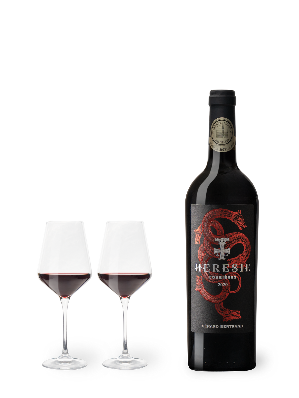 Hérésie rode wijn corbières 2022 75cl - Gérard Bertrand 