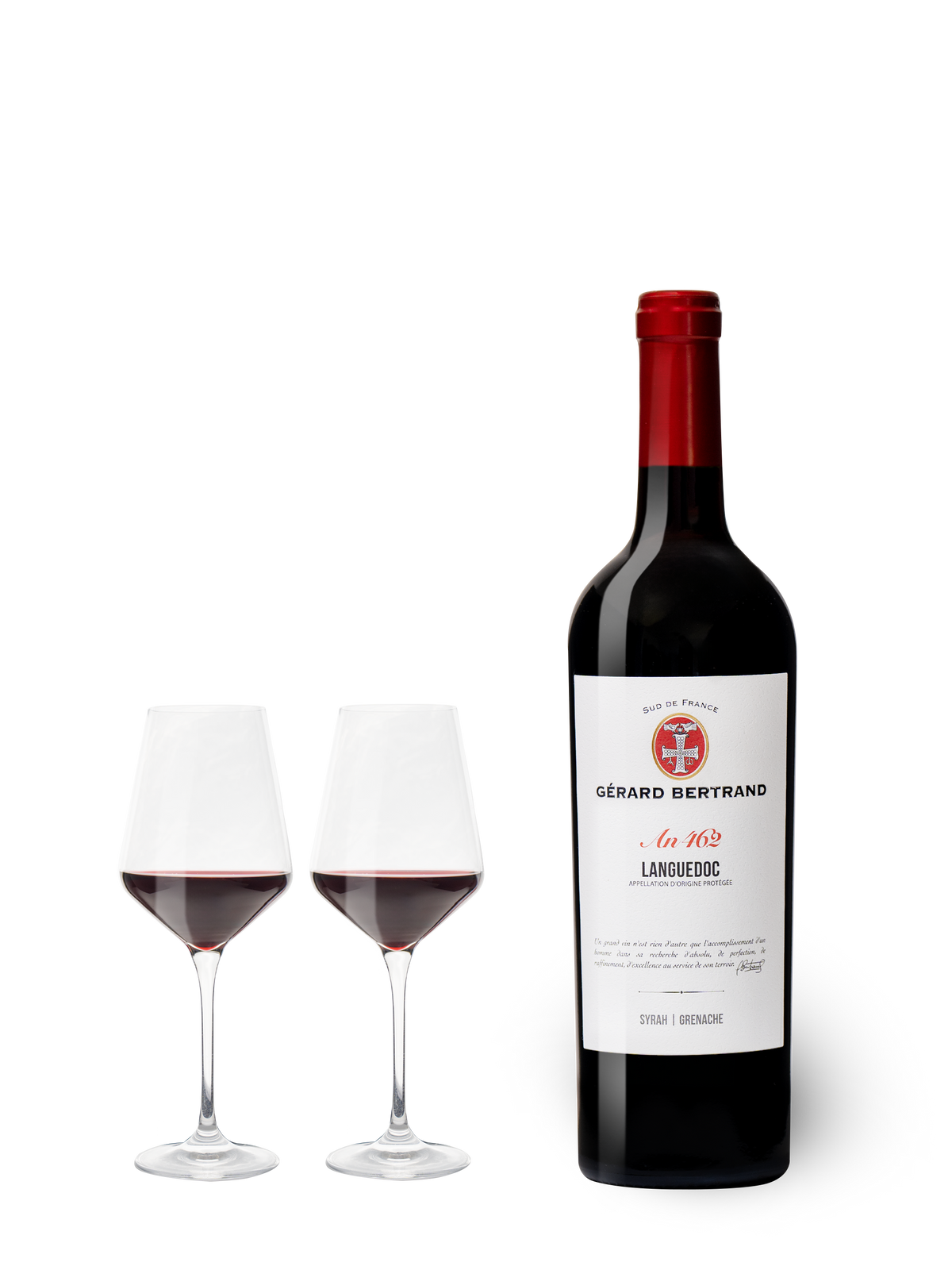Héritage "An 462" rood 2021 Languedoc 75cl - Gérard Bertrand 
