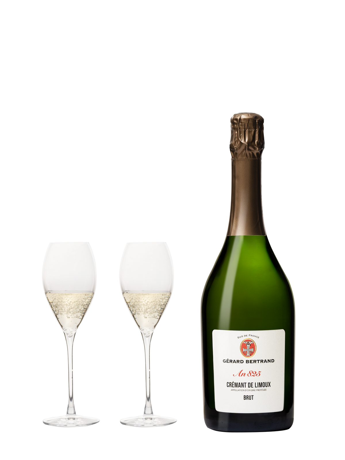 Heritage An 825 Brut AOP Crémant de Limoux 2023 75cl - Gérard Bertrand 