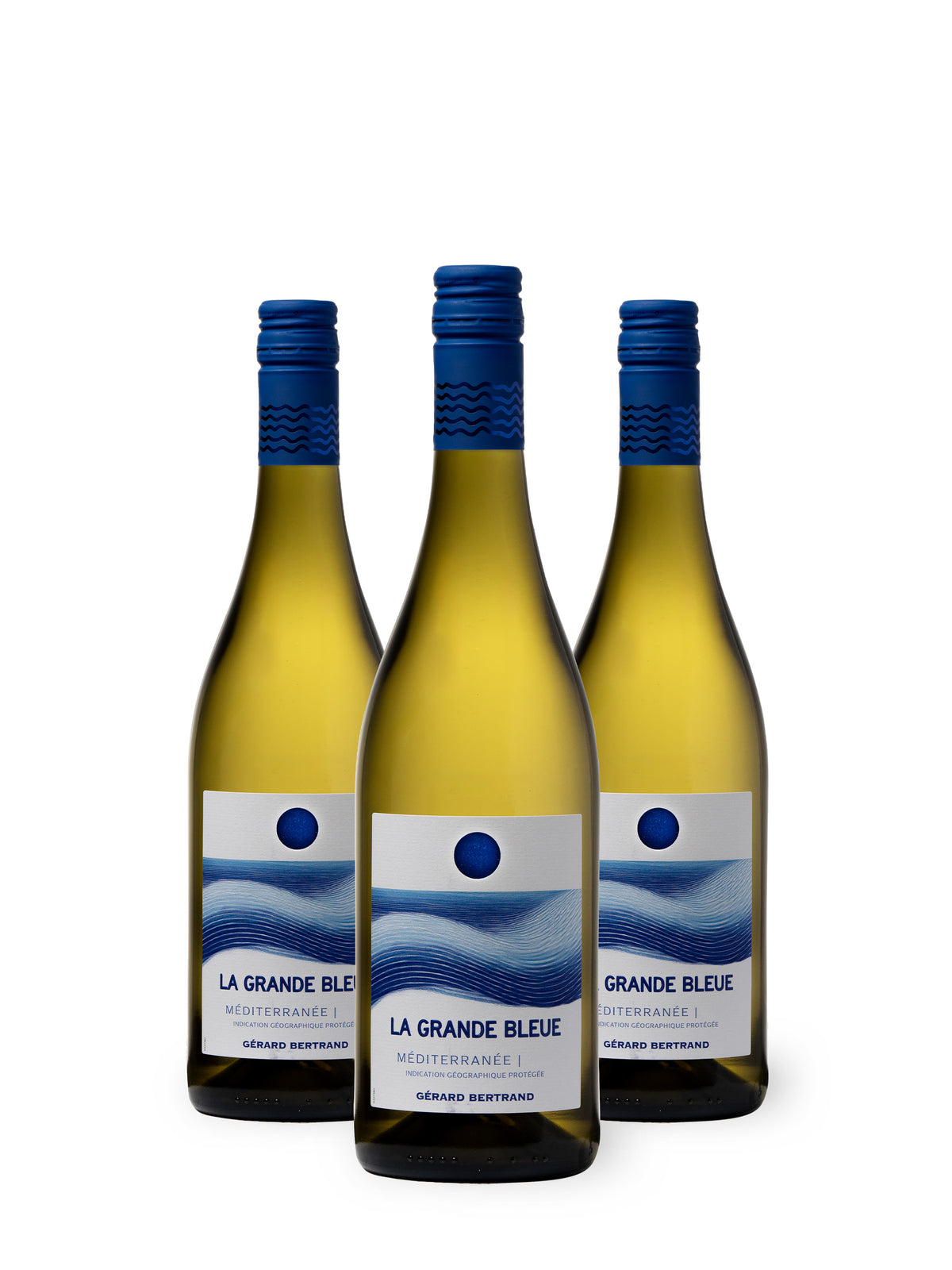 La Grande Bleue 2024 biologische witte wijn lot 3 flessen 75cl - Gérard Bertrand 
