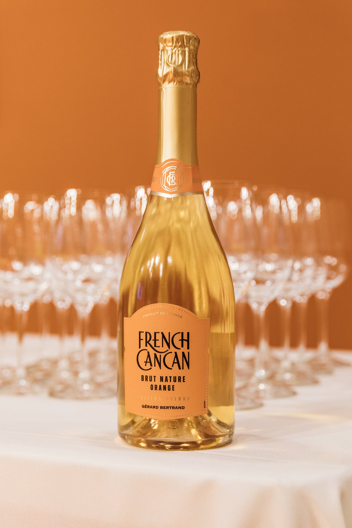 French Cancan Brut Orange Bio 2023 Lot 6 flessen 75cl - Gérard Bertrand 