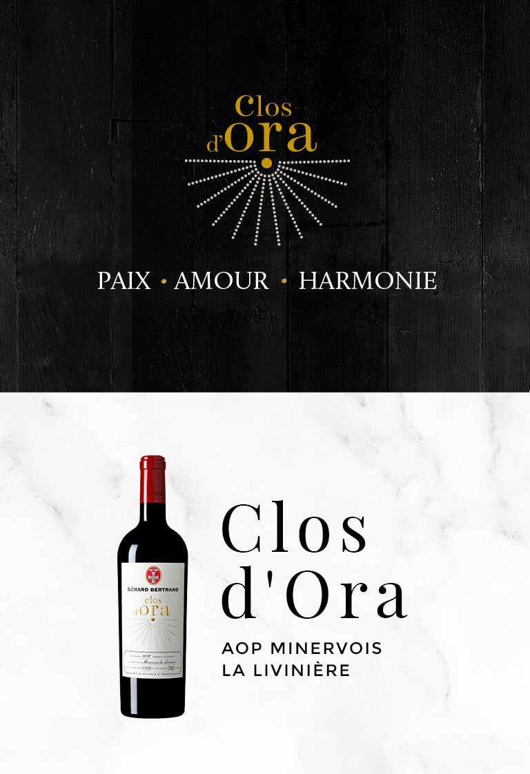 Clos d'Ora 2018 houten kist 6 flessen 75cl - Gérard Bertrand 